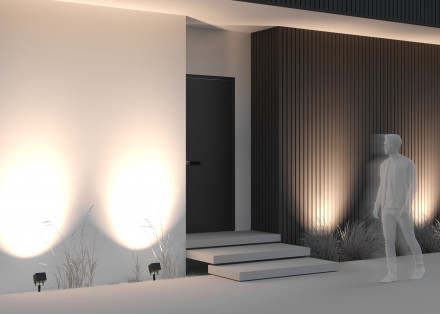 Ландшафтный светодиодный светильник Maytoni Ares O309FL-L18B3K