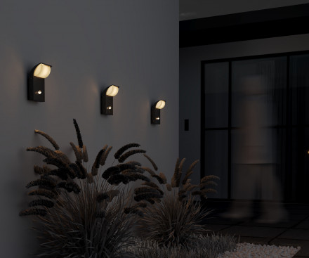 Уличный настенный светодиодный светильник Maytoni Outdoor Stock O446WL-L7GF3KSR