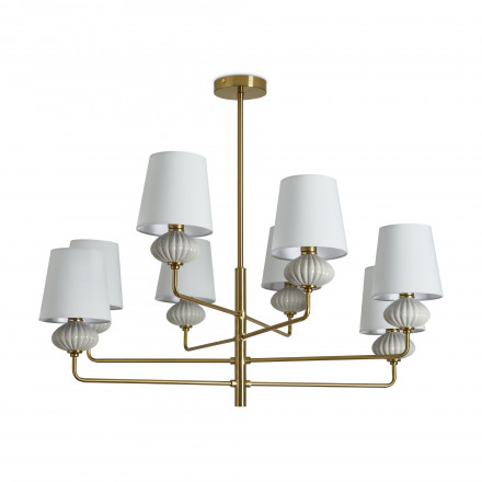 Люстра подвесная Freya Ceramics FR2029PL-08BS