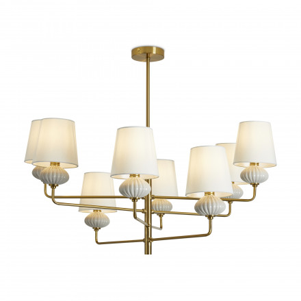 Люстра подвесная Freya Ceramics FR2029PL-08BS