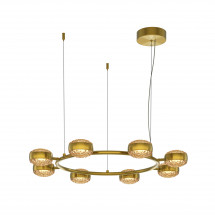 Люстра подвесная светодиодная Maytoni Mind MOD299PL-L80BS3K