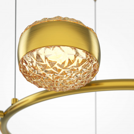 Люстра подвесная светодиодная Maytoni Mind MOD299PL-L80BS3K