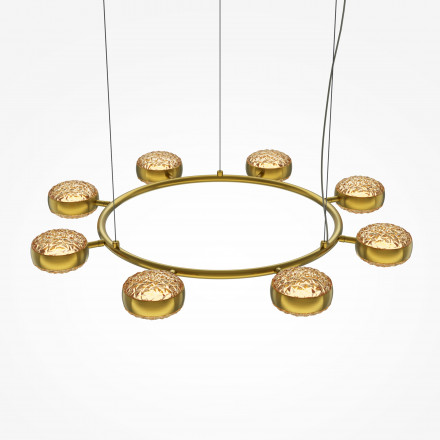 Люстра подвесная светодиодная Maytoni Mind MOD299PL-L80BS3K