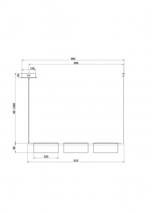 Подвесной светильник Freya Stick FR5395PL-L12B