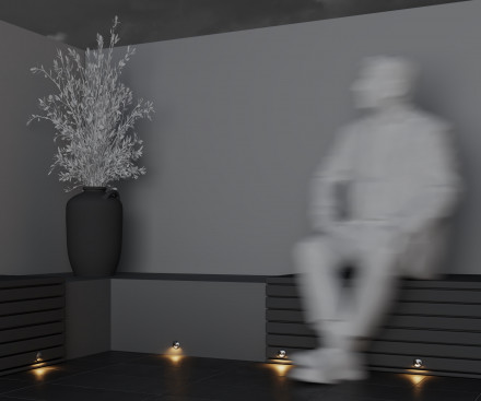 Ландшафтный светодиодный светильник Maytoni Flash O044DL-L1S3K