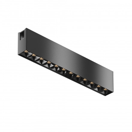 Трековый магнитный светодиодный светильник Maytoni Flarity Points TR150-1-12W3K-M-B