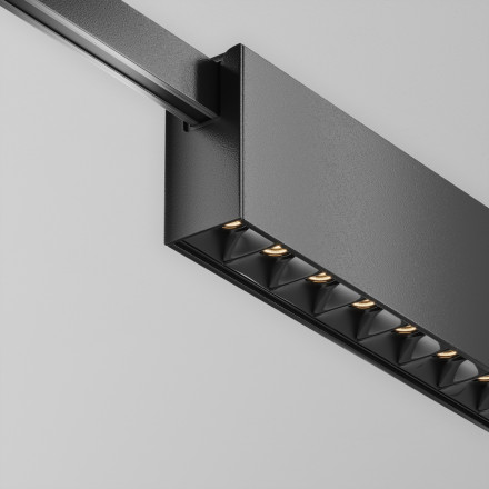 Трековый магнитный светодиодный светильник Maytoni Flarity Points TR150-1-12W3K-M-B