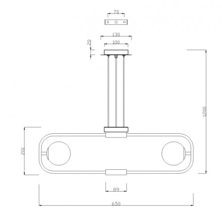 Подвесная люстра Maytoni Avola MOD431-PL-06-WS