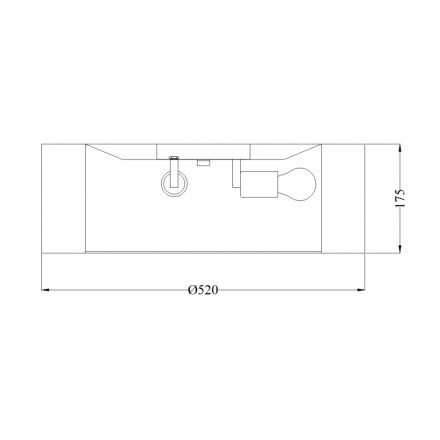Потолочный светильник Maytoni Bergamo MOD613CL-04GR