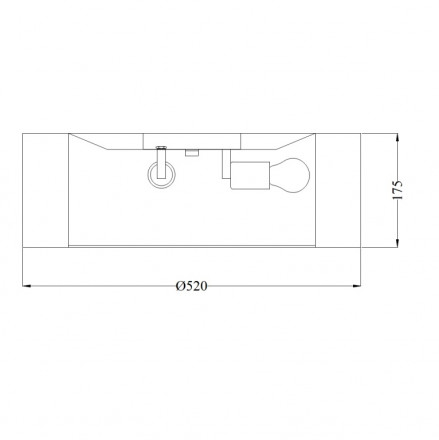 Потолочный светильник Maytoni Bergamo MOD617CL-04GR