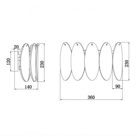 Бра Freya Demure FR5189WL-02CH