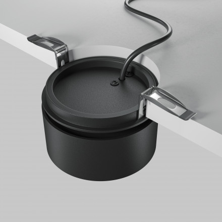 Встраиваемый светодиодный светильник Maytoni Technical Onda DL024-12W3K-B