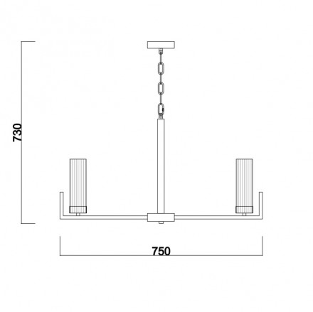 Подвесная люстра Freya Еster FR5214PL-08BS
