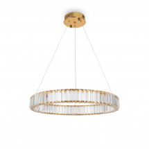 Люстра подвесная светодиодная диммируемая Freya Tier FR5257PL-L25G