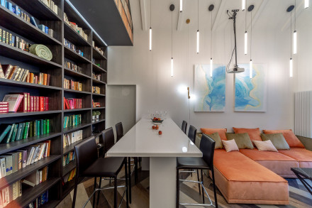 Подвесной светодиодный светильник Maytoni Ray P021PL-L10B