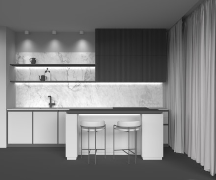 Потолочный светодиодный светильник Maytoni Technical Alfa LED C064CL-01-15W4K-RD-WB