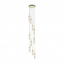 Люстра подвесная Freya Borgy FR5379PL-10G