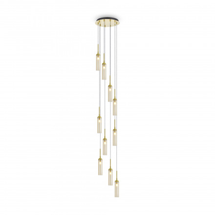 Люстра подвесная Freya Borgy FR5379PL-10G