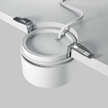 Встраиваемый светодиодный светильник Maytoni Technical Onda DL024-12W4K-W