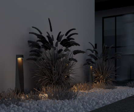 Ландшафтный светодиодный светильник Maytoni Outdoor Konus O463FL-L7GF3K