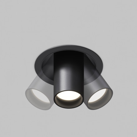 Встраиваемый светильник Maytoni FOCUS S C048CL-01-GU10-B