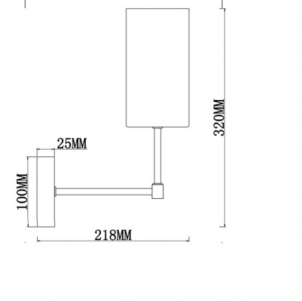 Бра Freya Agnes FR5184WL-01CH