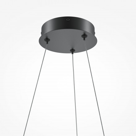 Люстра подвесная светодиодная Maytoni Curve MOD241PL-L60BK