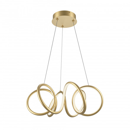 Люстра подвесная светодиодная Maytoni Curve MOD241PL-L60BSK