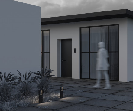 Ландшафтный светодиодный светильник Maytoni Outdoor Track O461FL-L7GF3K