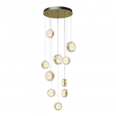 Люстра подвесная светодиодная Maytoni Pharao MOD361PL-L41BS3K