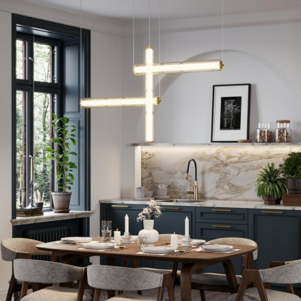 Подвесной светодиодный светильник Odeon Light L-Vision Fau 6688/19L