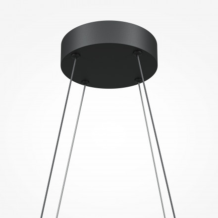 Люстра подвесная светодиодная Maytoni Halo MOD244PL-L50BK