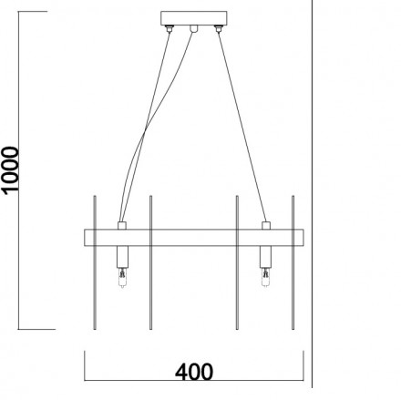 Люстра подвесная Freya Deserto FR5141PL-08BS2