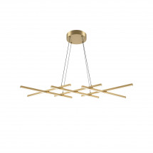 Люстра подвесная светодиодная Maytoni Halo MOD244PL-L50BSK