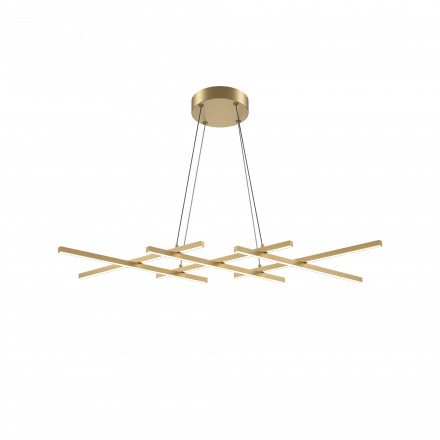 Люстра подвесная светодиодная Maytoni Halo MOD244PL-L50BSK