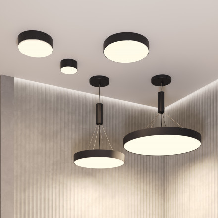 Светильник потолочный светодиодный Maytoni Zon C032CL-36W4K-RD-B