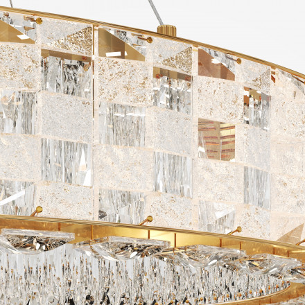 Люстра подвесная светодиодная Maytoni Castello MOD336PL-L170G3K