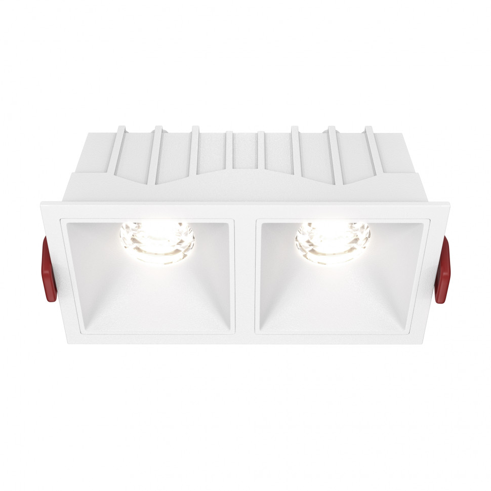 Встраиваемый светильник Maytoni Technical Alfa LED  DL043-02-10W4K-SQ-W