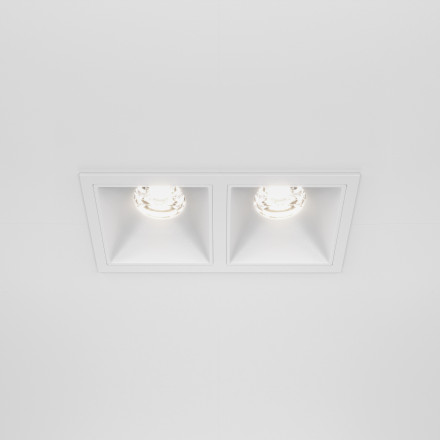 Встраиваемый светильник Maytoni Technical Alfa LED  DL043-02-10W4K-SQ-W