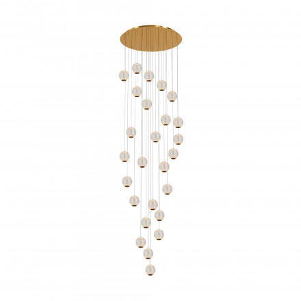 Люстра подвесная светодиодная Maytoni Sapphire MOD293PL-L140BS3K