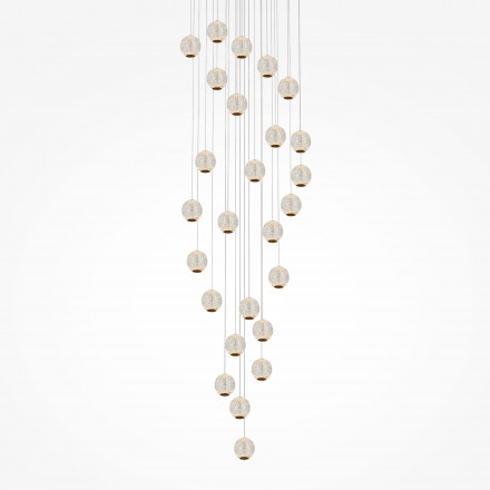 Люстра подвесная светодиодная Maytoni Sapphire MOD293PL-L140BS3K