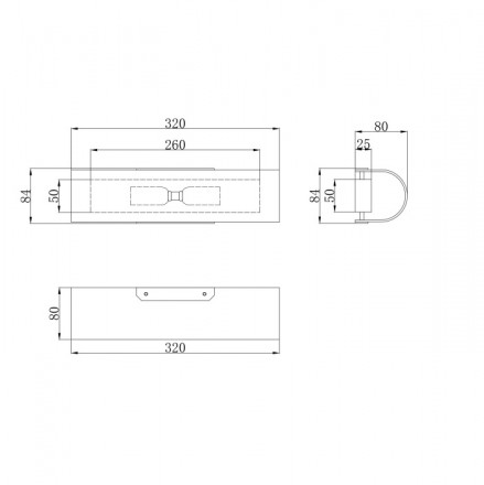 Настенный светильник Maytoni Gioia P011WL-02CH