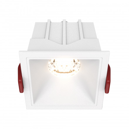 Встраиваемый светильник Maytoni Technical Alfa LED DL043-01-10W3K-D-SQ-W