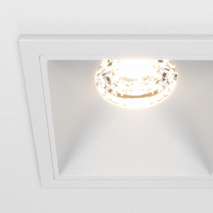 Встраиваемый светильник Maytoni Technical Alfa LED DL043-01-10W3K-D-SQ-W