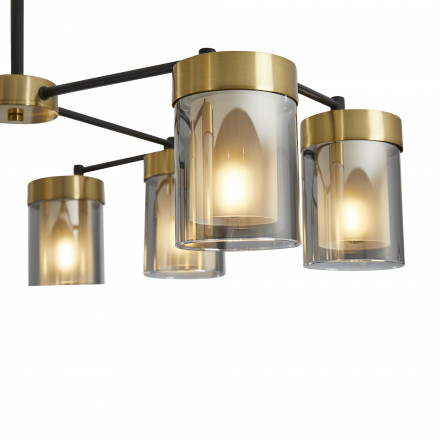 Люстра подвесная Freya Lora FR5432PL-08BBS