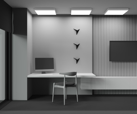 Светильник потолочный светодиодный Maytoni Zon C032CL-90W3K-SQ-W