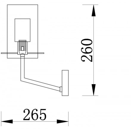 Бра Freya Felicity FR5206WL-01FG