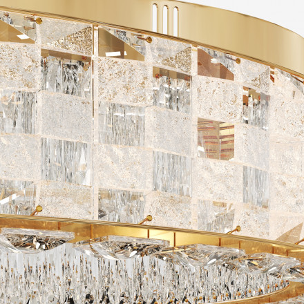 Люстра потолочная светодиодная Maytoni Castello MOD336CL-L100G3K