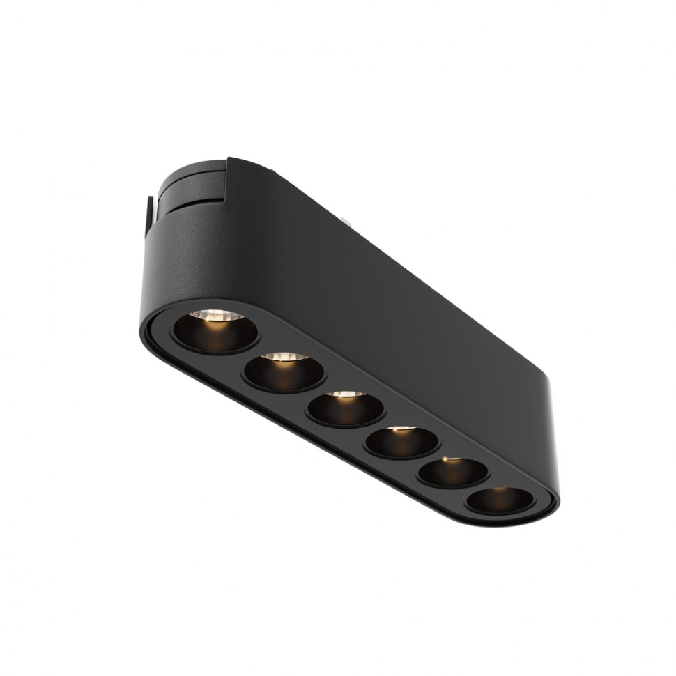 Трековый магнитный однофазный светодиодный светильник Maytoni Radity TR082-1-6W3K-M-B