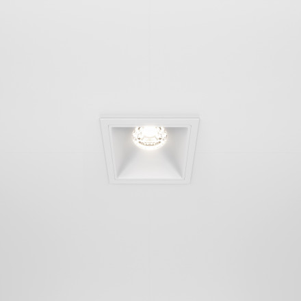 Встраиваемый светильник Maytoni Technical Alfa LED DL043-01-10W4K-SQ-W